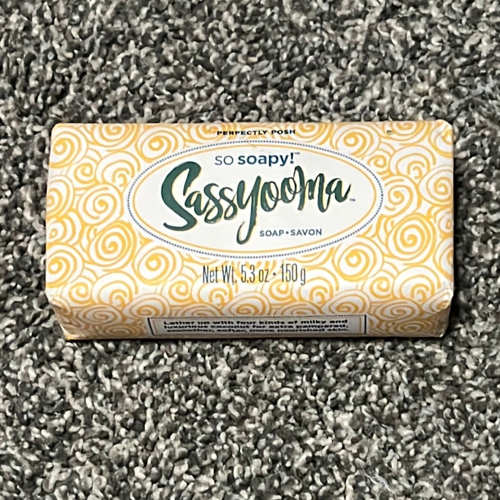 Sassyoma So Soapy bar